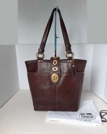 Coach legacy turnlock tote - Gem