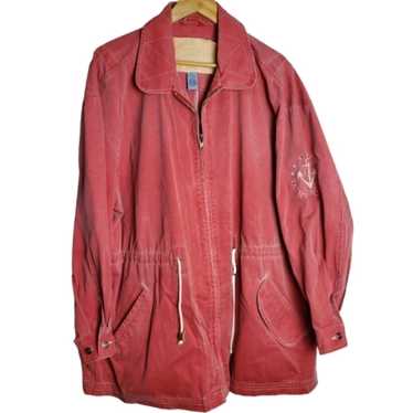 新品未使用CAMBRIDGE COAT - RED AND ECRU CHECK Emanuela Recycled Coat – Baukjen