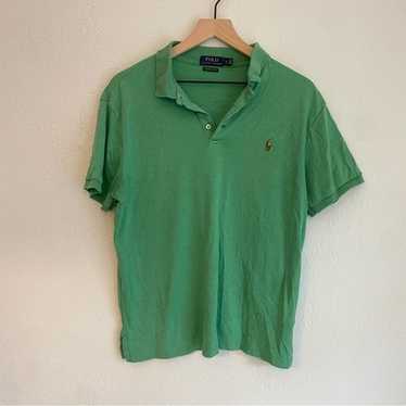 Polo by Ralph Lauren Green Sporty Polo Shirt - image 1