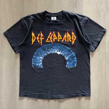 USA DEF LEPPARD バンドTシャツ Mサイズ　1992 返品交換不可】 USA 1992 Mサイズ バンドTシャツ LEPPARD DEF