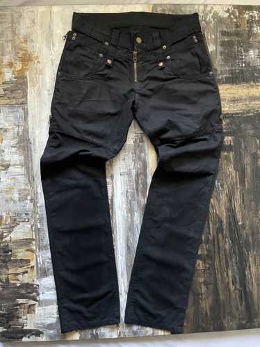 パンツ archive PPFM double waist gimmick pants PPFM double waist jeans — sickboyarchive.