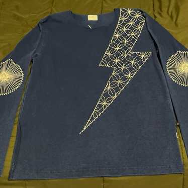 トップス KAPITAL Embroidered on the back Kapital IDG Fleece Rib Sweatpants (Furoshiki Embroidery