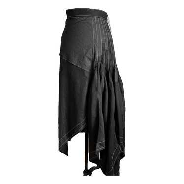 LOEWE ロエベ ミニスカート 黒xグレーxシルバー等 4102725J0038 LOEWE ロエベ ミニスカート 黒xグレーxシルバー等 4102725J0038