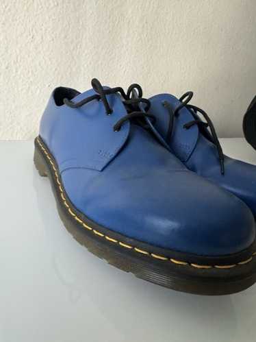 Dr. Martens 1461 青色 UK 8 Dr. Martens 1461 Smooth Leather Shoes Card Blue Smooth - US