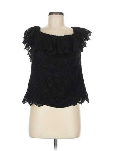 Rebecca Taylor Women Black Sleeveless Blouse 8 - image 1