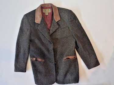60s- Berry Burk　Herringbone Long Coat Gray Herringbone Liberty Coat | SPIER & MACKAY