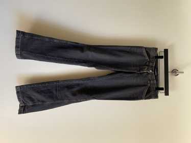 パンツ 00s dolce & gabbana grunge destroy denim DOLCE&GABBANA RUNWAY RARE DISTRESSED STUDED WASHED DOUBLE