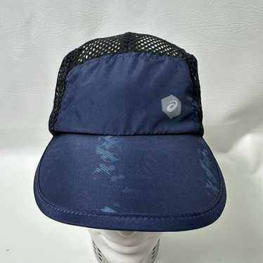 帽子 (vintage)80s asics light blue design cap GRAPHIC WOVEN CAP | Unisex | Light Celadon | Hats & Headwear
