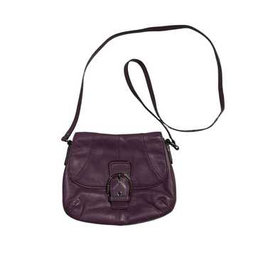 バッグ Vintage Coach Mini Bag in Purple Leather Purple coach mini y2k - Gem