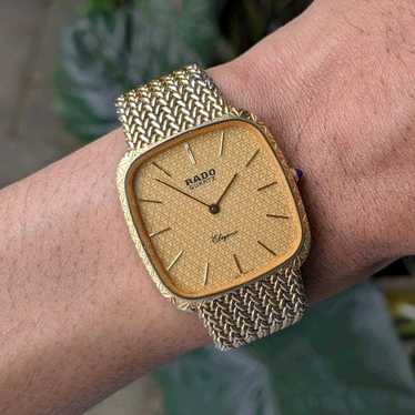 Rado elegance gold dial - Gem