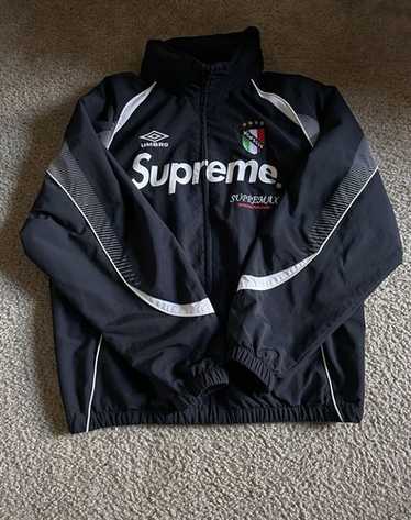 Umbro Supreme ブラック ジャケット XL 送込‼️XL‼️22ss supreme umbro track jacket