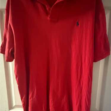 Polo By Ralph Lauren Men's Red Polo Shirt - image 1
