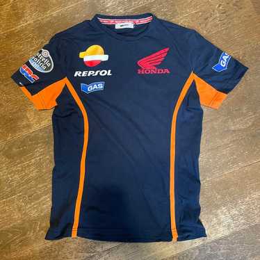 GAS HondaRacing Tシャツ 新品 GAS HONDA レーシング コラボ Tシャツ 半袖 レディース XLサイズ