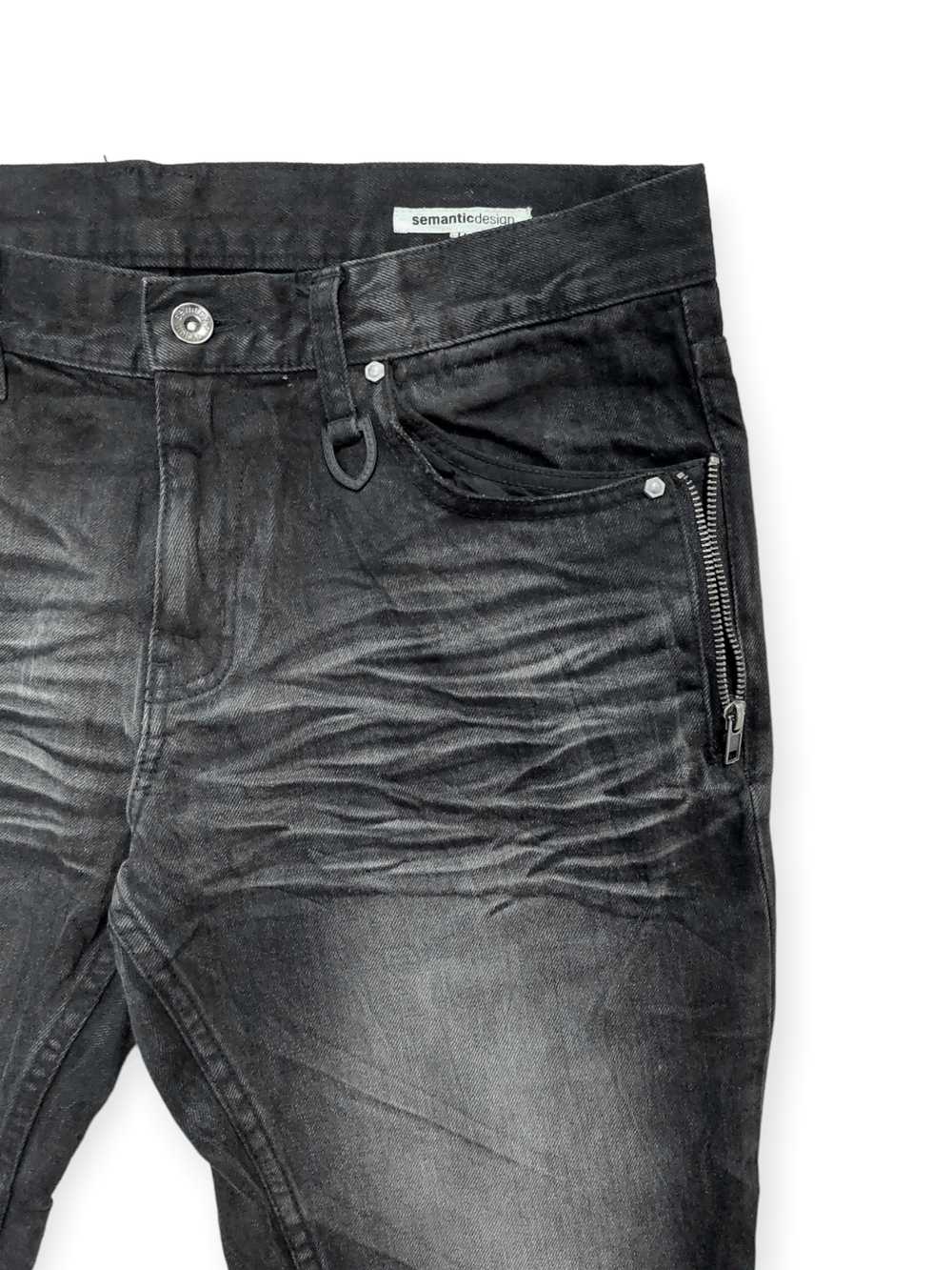 semanticdesign Flare Jeans Semantic Design Black … - image 7