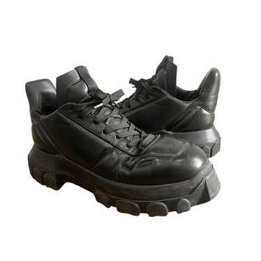 RICK OWENS MAXIMAL TRACTOR 2020秋冬 Rick Owens Tecuatl Maximal Tractor Sneakers in Black for Men