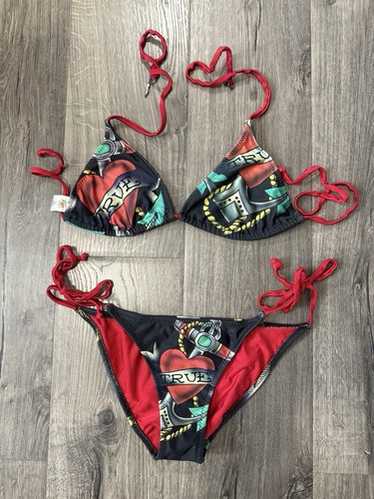 Ed Hardy 水着上下セットXS Ed Hardy 水着上下セットXS
