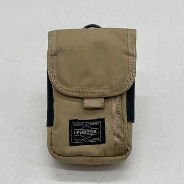 バッグ PORTER LEATHER POUCH Porter-Yoshida & Co. SAC POUCH - BLACK – Totem Brand Co.