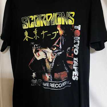 レア　ロック　バンドTシャツ 古着 ビンテージ　スコーピオンズ 70' Scorpions band t shirt - Gem