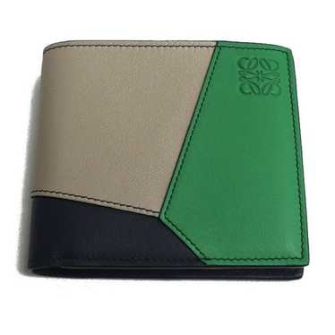 loewe puzzle bifold wallet - Gem