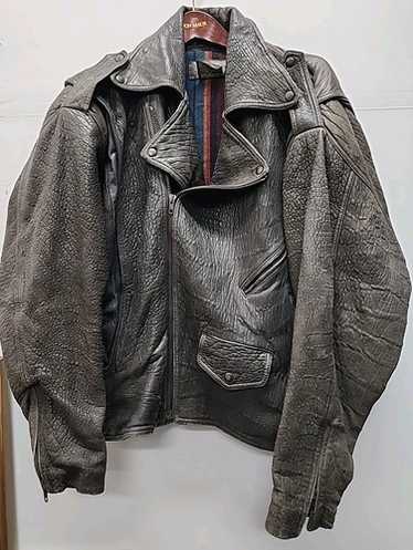 Yves saint laurent vintage leather biker jacket - Gem