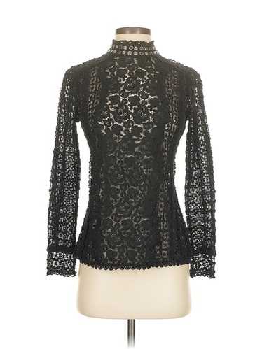 Rebecca Taylor Women Black Long Sleeve Blouse 2 - image 1