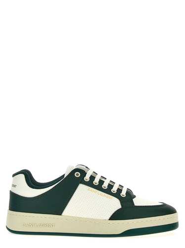 SAINT LAURENT PARIS スニーカー 白 2137124Y0153 Saint Laurent Paris Sneaker Silver Star Pattern White