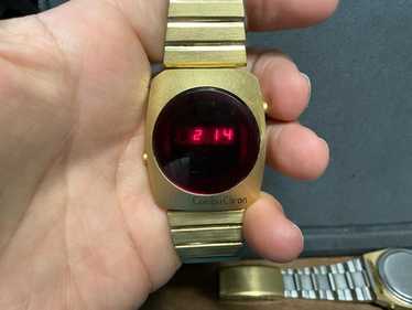 Led watch compu chron - Gem
