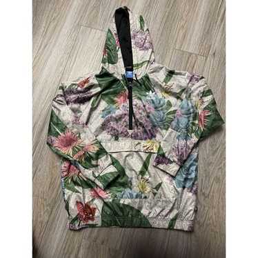 可愛い★adidas★FLORAL WINDBREAKER adidas ORIGINALS X FARM GRAPHIC WINDBREAKER JACKET Floral