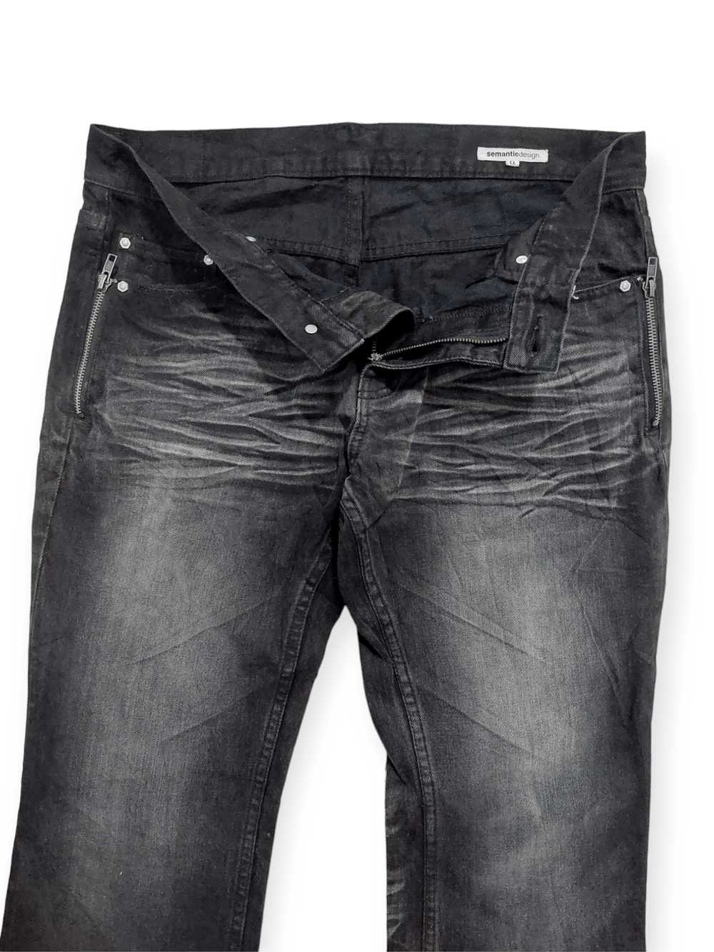 semanticdesign Flare Jeans Semantic Design Black … - image 5