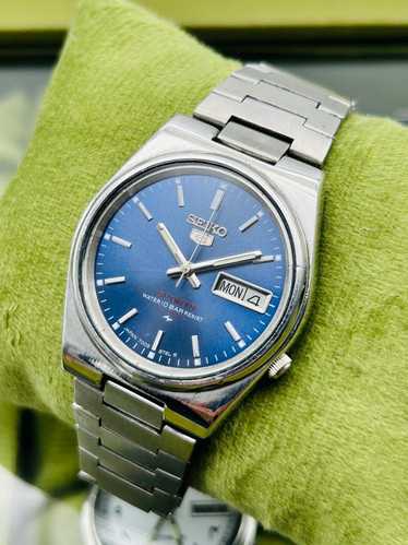 SEIKO５　 7009-3131 自動巻 （稼働品） Seiko 5 Automatic 7009-3131 Day/Date Railway Time Vintage