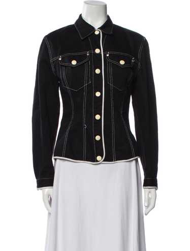 Junior Gaultier セーラージャケット 48 Jean Paul Gaultier Junior Gaultier Denim Jacket - '90s