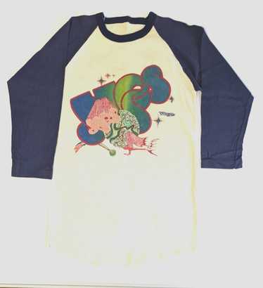 ミュージシャン 1970's [yes] promotional t shirts 1979 YES Vintage Rare Concert 1970's TOUR Original Band Tee