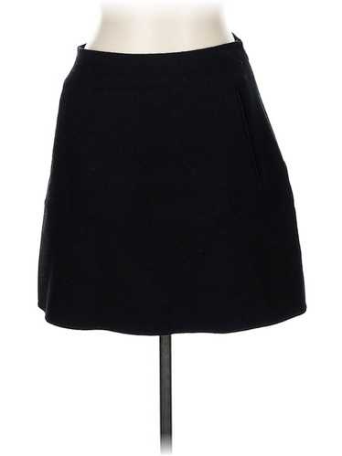 Rebecca Taylor Women Black Wool Skirt 8 - image 1