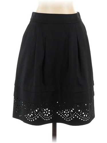 Rebecca Taylor Women Black Wool Skirt 4 - image 1