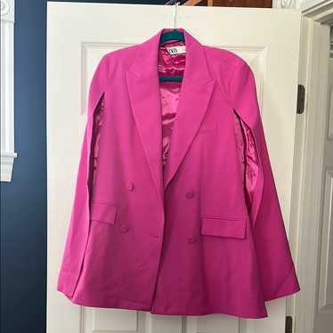 ジャケット・アウター ZARA CAPE BLAZER Zara cape blazer 🤍 New collection at Zara 🇪🇬 Available now.