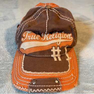 TRUE RELIGION : ヴィンテージ加工 キャップ Vintage true religion cap - Gem