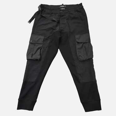 【送料&関税込】Dsquared2 Pocket Detailed Cargo Pants DSQUARED2 Cargo Trousers | Black | FARFETCH