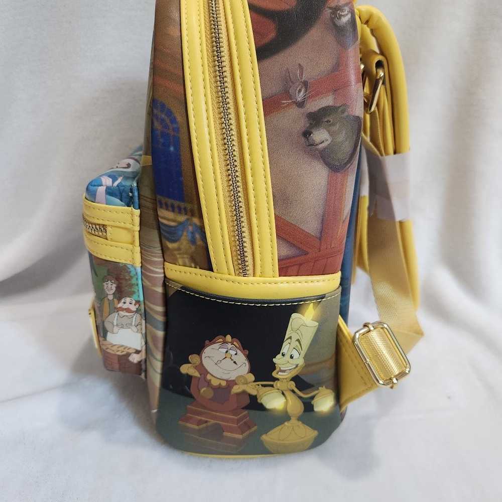 Loungefly Beauty and the Beast Backpack - image 3