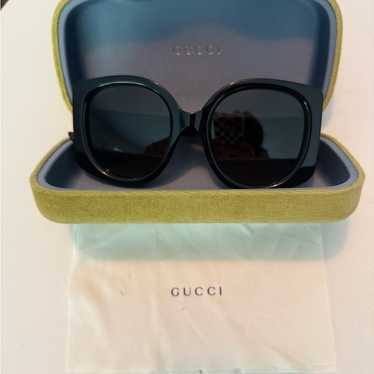 小物 archive GUCCI sunglasses interlocking gg Interlocking G rectangular sunglasses in multicoloured