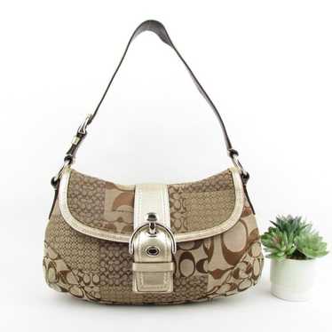 バッグ Coach soho hand bag Signature flap y2k Coach Soho Signature Flap for sale - eBay