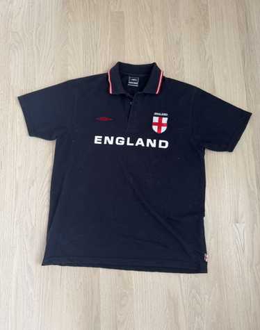 ウェア 2000s umbro England jersey setup Vintage Umbro 2000-2001 England Football Soccer Away Jersey