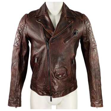 【極希少】DSQUARED2 馬革 牛革 切り替え デニムジャケット 42 Dsquared2 Leather jacket | Men's | Vitkac