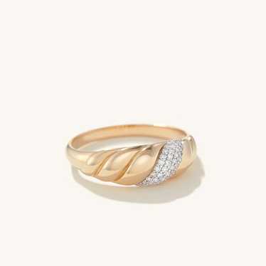 MEJURI Croissant Dome Ring クロワッサン　リング Mejuri + Croissant Dôme Ring