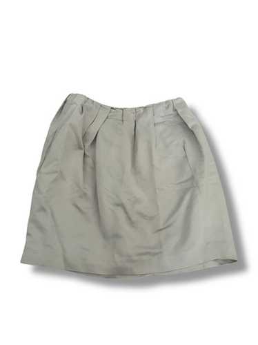 MIU MIU Recycled silk pleated skirt リング MIU MIU Recycled silk pleated skirt Grigio (MiuMiu/スカート