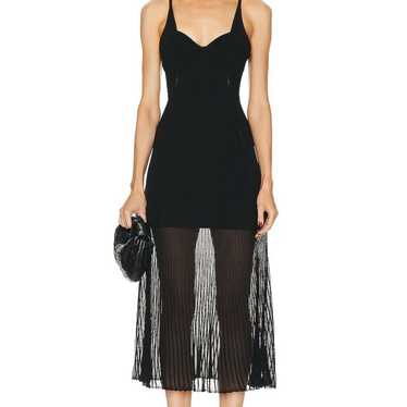 スカート Simkhai Dottie Aline Midi Skirt Dottie Aline Midi Skirt - Black | SIMKHAI