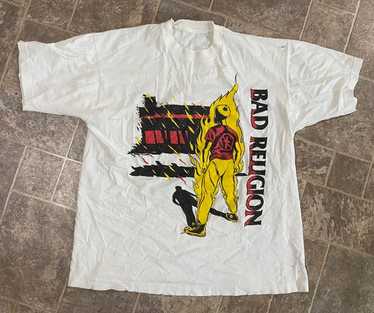 BAD RELIGION SUFFER 1989ツアーTシャツL BAD RELIGION SUFFER 1989ツアーTシャツL - メルカリ