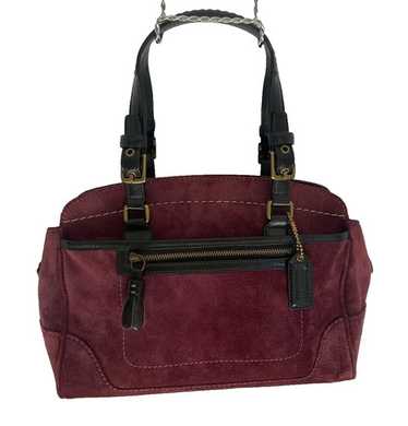 Coach brown suede satchel - Gem