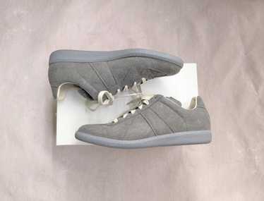 Maison Margiela スニーカー 水色 2007424Y0184 Maison margiela suede low - Gem