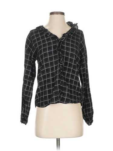 La Vie Rebecca Taylor Women Black Long Sleeve Blo… - image 1