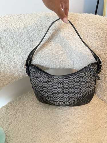 バッグ Rare Vintage Coach Legacy Mini Soho Hobo Vintage Coach Legacy Mini Soho Leather Hobo Bag 4145 Dark